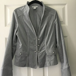 White House Black Market Velvet Jacket